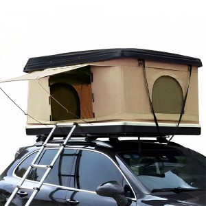 Zakázkový kempingový stan se skořepinovou střechou 4WD ze skleněných vláken