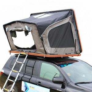 Wysokiej klasy namiot dachowy do samochodów kempingowych, który pomieści 4 osoby w SUV-ie