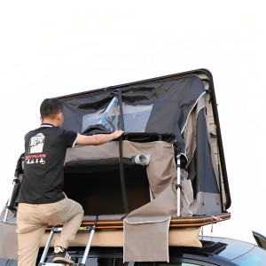 Kõrgekvaliteediline matkaauto katusetelk sobib 4 inimesele