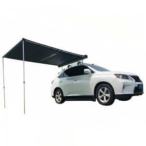 Outdoor camping waterproof 4X4 car roof side awning