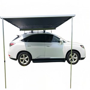 Outdoor camping waterproof 4X4 ​​car roof side awning