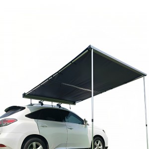 Outdoor camping waterproof 4X4 car roof side awning