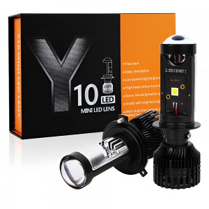 Y10 h4 h7 مصباح أمامي LED للدراجة النارية الكهربائية