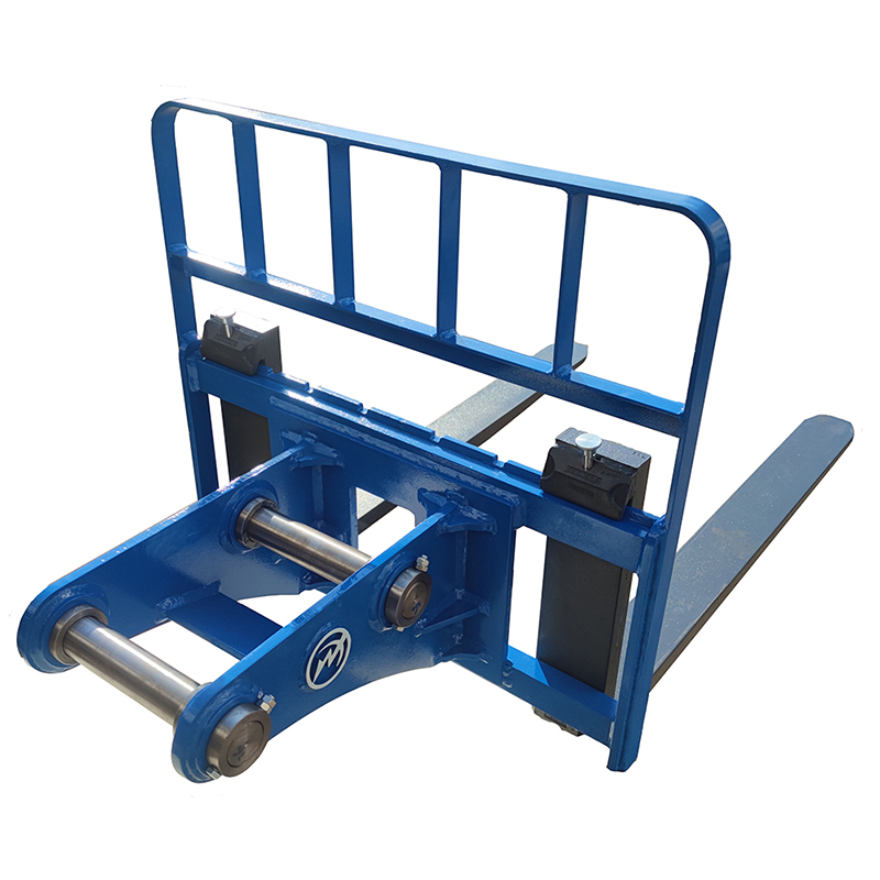 Excavator attachments lifting fork lift