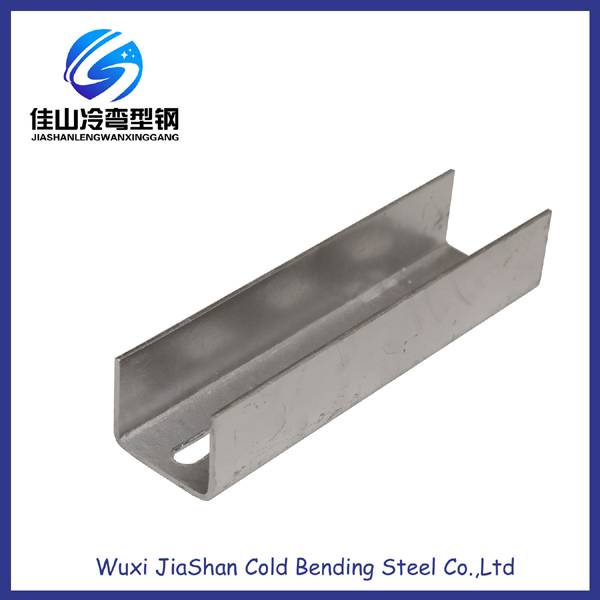 Slotted U purlin Stainless Steel 304 316  Factory Featured Image