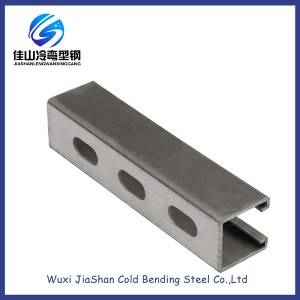 Gi Steel Slotted Strut C Channel with Good Prices
