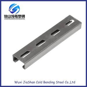Strut Steel Channel Galvanized 30 Micron Zinc Coating