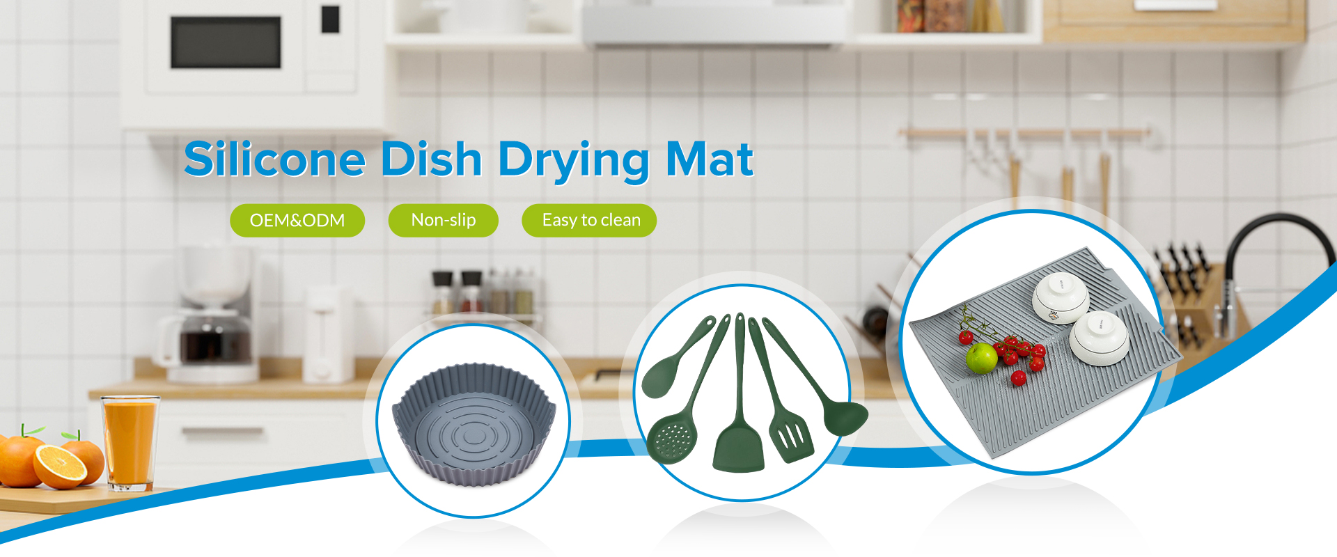 Silicone Dish Drying Mat