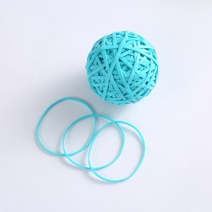 High elasticity colorful rubber band ball