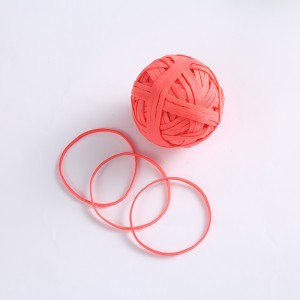 High elasticity colorful rubber band ball