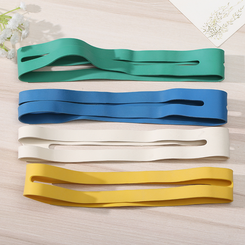 China Wholesale Wide Elastic X Rubber Band with logo Manufacturer