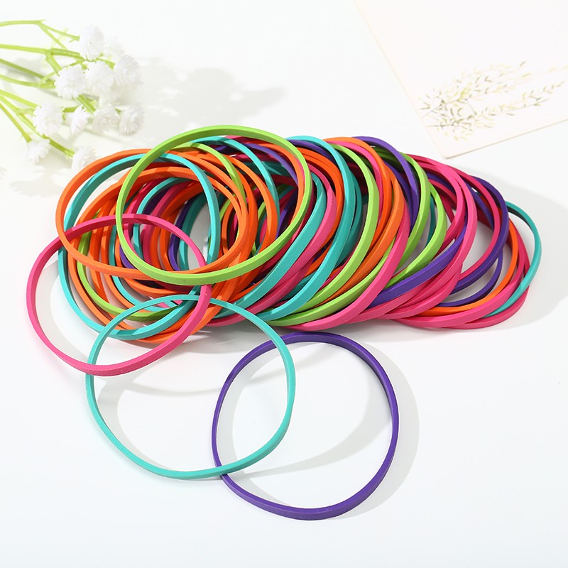 Hot sale colorful rubber band for office