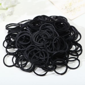 China wholesale Industrial Elastic Bands Factory –  Hot sale black high elastic rubber band – Wangxing