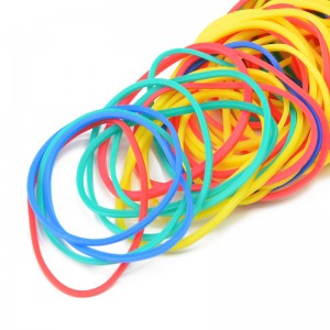 Wholesale custom size Elastic Durable Colorful rubber bands