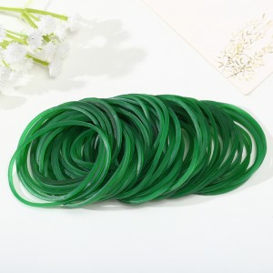 New arrival custom transparent mixed color rubber band