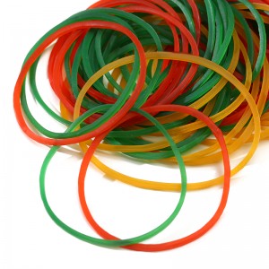 New arrival custom transparent mixed color rubber band