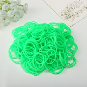 DIY mixed color high elastic children’s rubber band