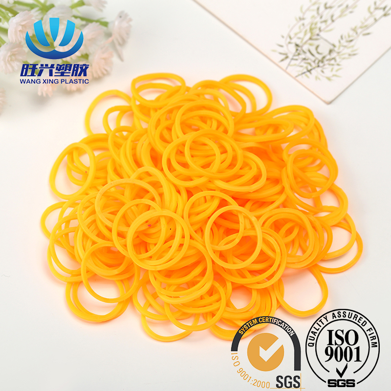 Wholesale high elastic TPR mixed color rubber bands. Featured Image