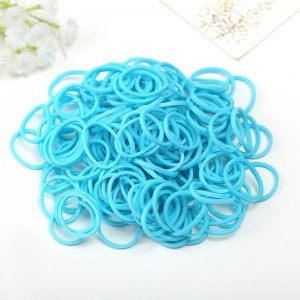 DIY mixed color high elastic children’s rubber band