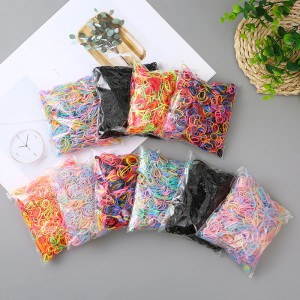 Wholesale customized children colorful TPU rubber band for hair