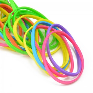 Wholesale high elastic TPR Assorted Colors rubber bands