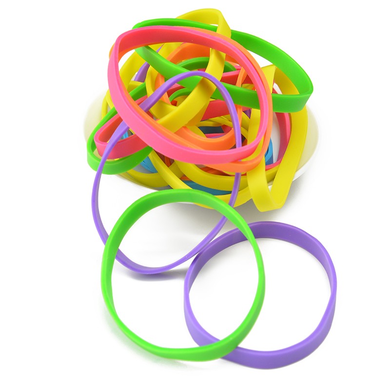 China Wholesale custom size Elastic Durable Colorful rubber bands  Manufacturer and Supplier