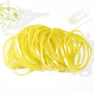 High elastic pearly luster synthetic rubber band for school or office
