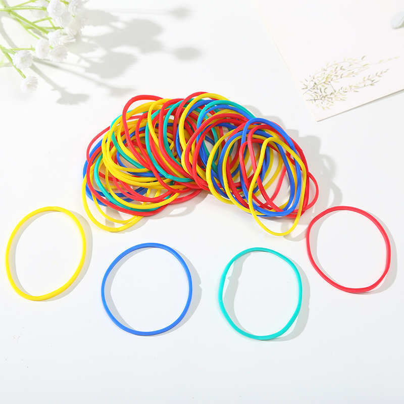 Wholesale price large elasticity assorted colors rubber band Featured Image