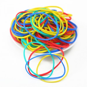Wholesale price large elasticity assorted colors rubber band