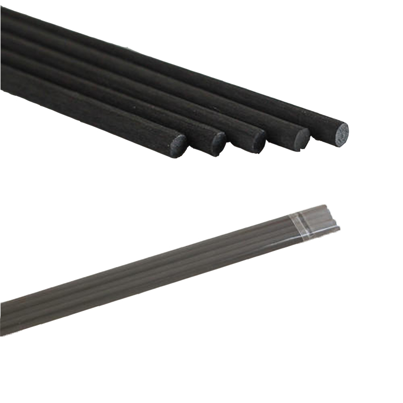 3mm 4mm 5mm Black Aroma Fragrance Reed Diffuser Rattan Fiber Sticks (1)