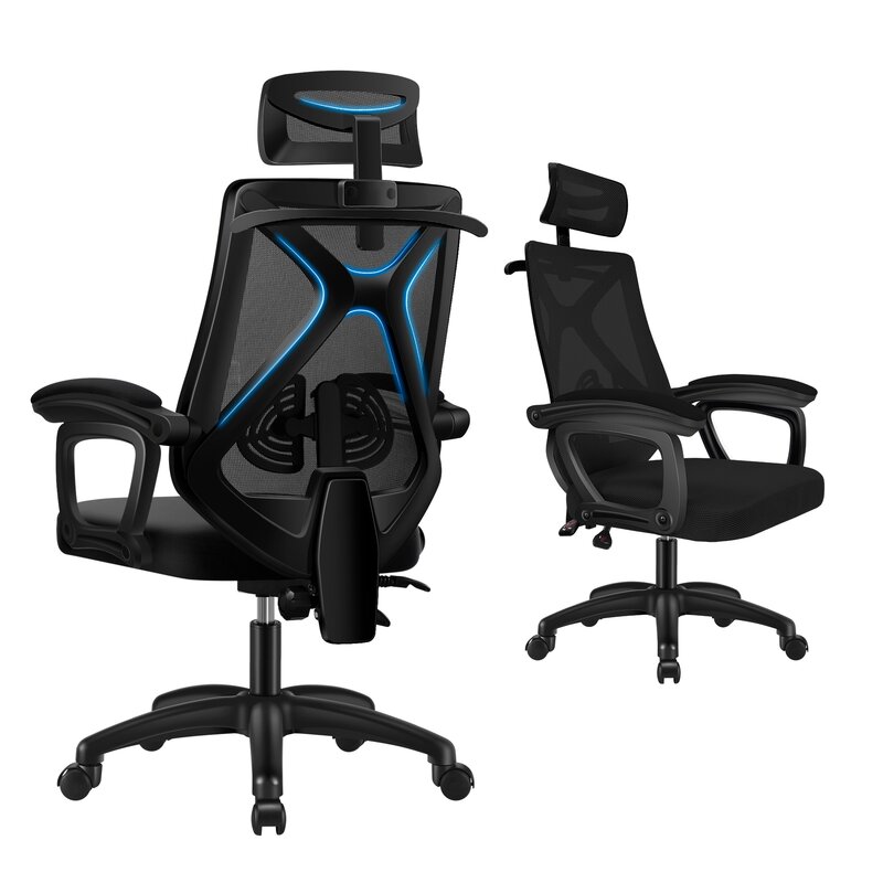 China wholesale Gtr Gaming Chair Supplier –  Ergonomic Mesh Task Chair with headrest –  Wanyida