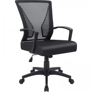 Black Mesh Home Office Task Chair