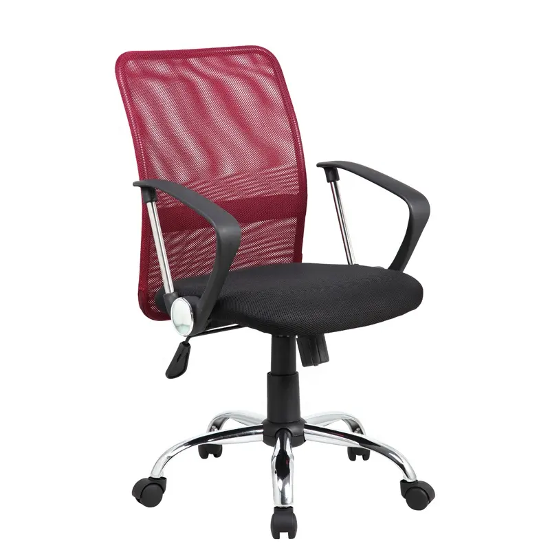 เก้าอี้สำนักงานราคาถูก ฟองน้ำยืดหยุ่นสูง หรูหราหมุนได้ เหมาะกับการทำงาน ตาข่ายงาน เก้าอี้สำนักงานหมุนได้