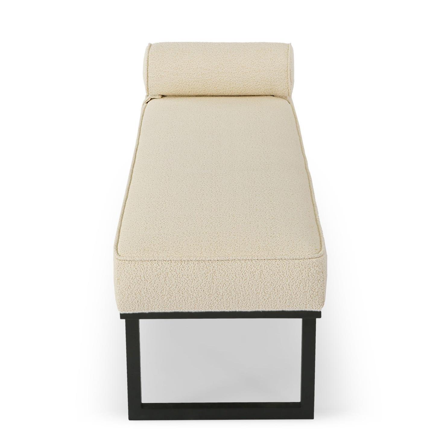Sleek Extra Long Ottoman For Contemporary Bedroom Featured Image