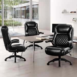 High Back Touch Leather Executive Office Chair