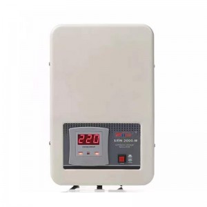 China Wholesale Battery Voltage Regulator Suppliers –  SRW Wall mounted 3Kva 10kva full power 3kw 10kw voltage stabilizer for server computer – Wanzheng