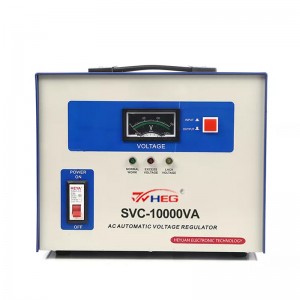 SVC 3000VA Servo Motor Digital Meter Display Full Power AC Automatic Voltage Regulator Stabilizers AVR