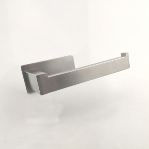 Bathroom accessories toilet roll holder stainless steel adhesive double side tape paper holder for bath TPH-24