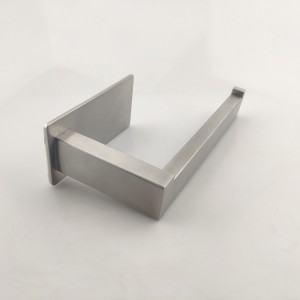 Bathroom accessories toilet roll holder stainless steel adhesive double side tape paper holder for bath TPH-24