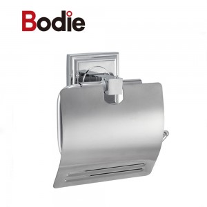 Zinc Chrome Toilet Roll Holder Toilet Paper Holder With Cover 3706