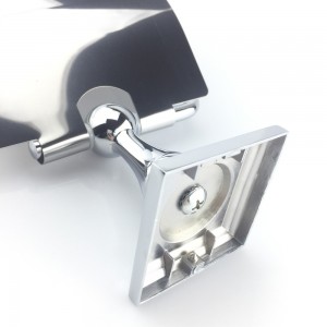 Zinc Chrome Toilet Roll Holder Toilet Paper Holder With Cover 3706C