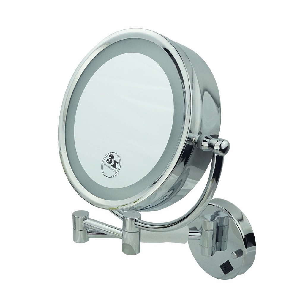 Bathroom Wall Magnifying LED Makeup Mirror  CM-04 Featured Image