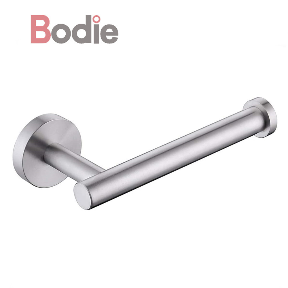 Factory making Chrome Toilet Paper Holder - stainless steel toilet tissue paper roll towel plate holder steel  kitchen towel paper holders sus304 bathroom accessories81007 – Bodi