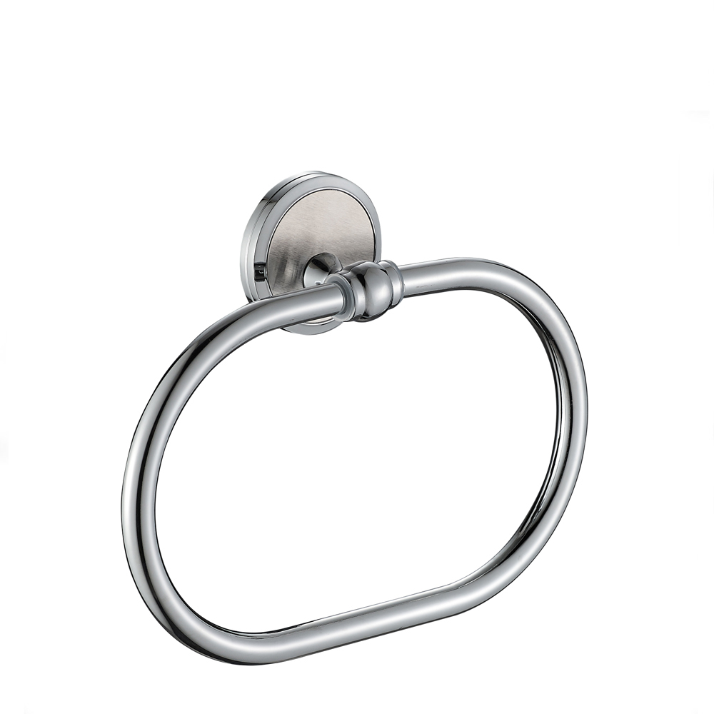 Good quality Towel Ring Stainless - Zinc Chrome Towel Holder Toilet Wall Mounted Towel Ring Holder with high quality 12707B – Bodi