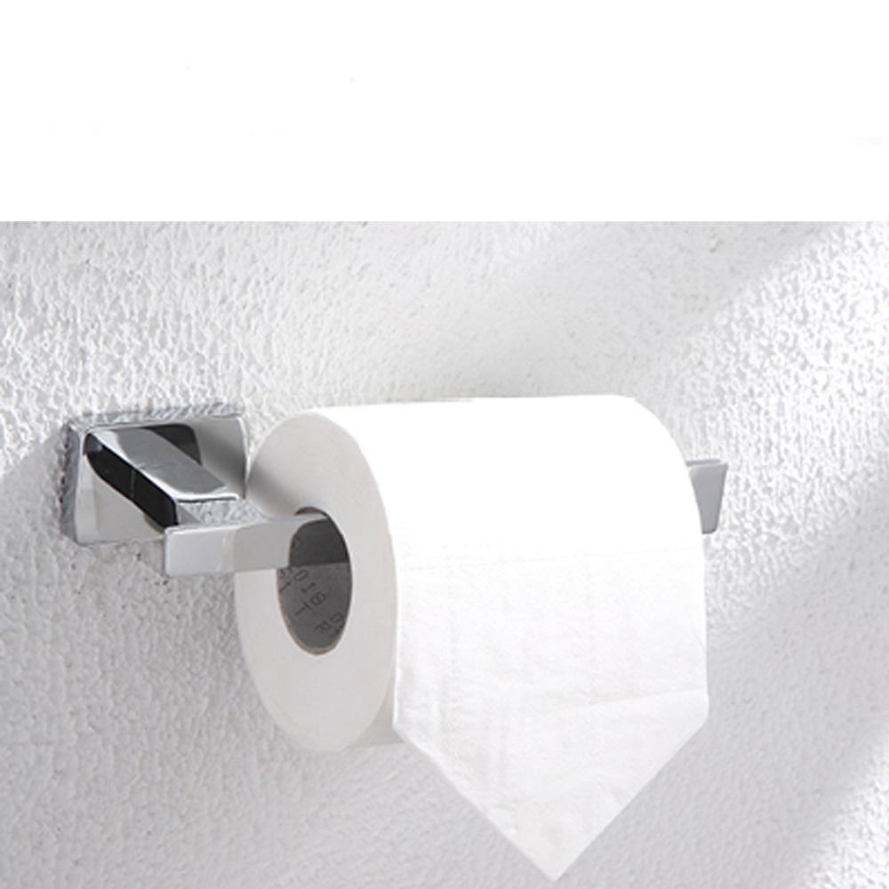 Big discounting 304 Paper Holder - Hot Selling Design Bathroom Accessories Zinc Alloy Toilet Paper Holder Chrome Paper Holder  17706 – Bodi