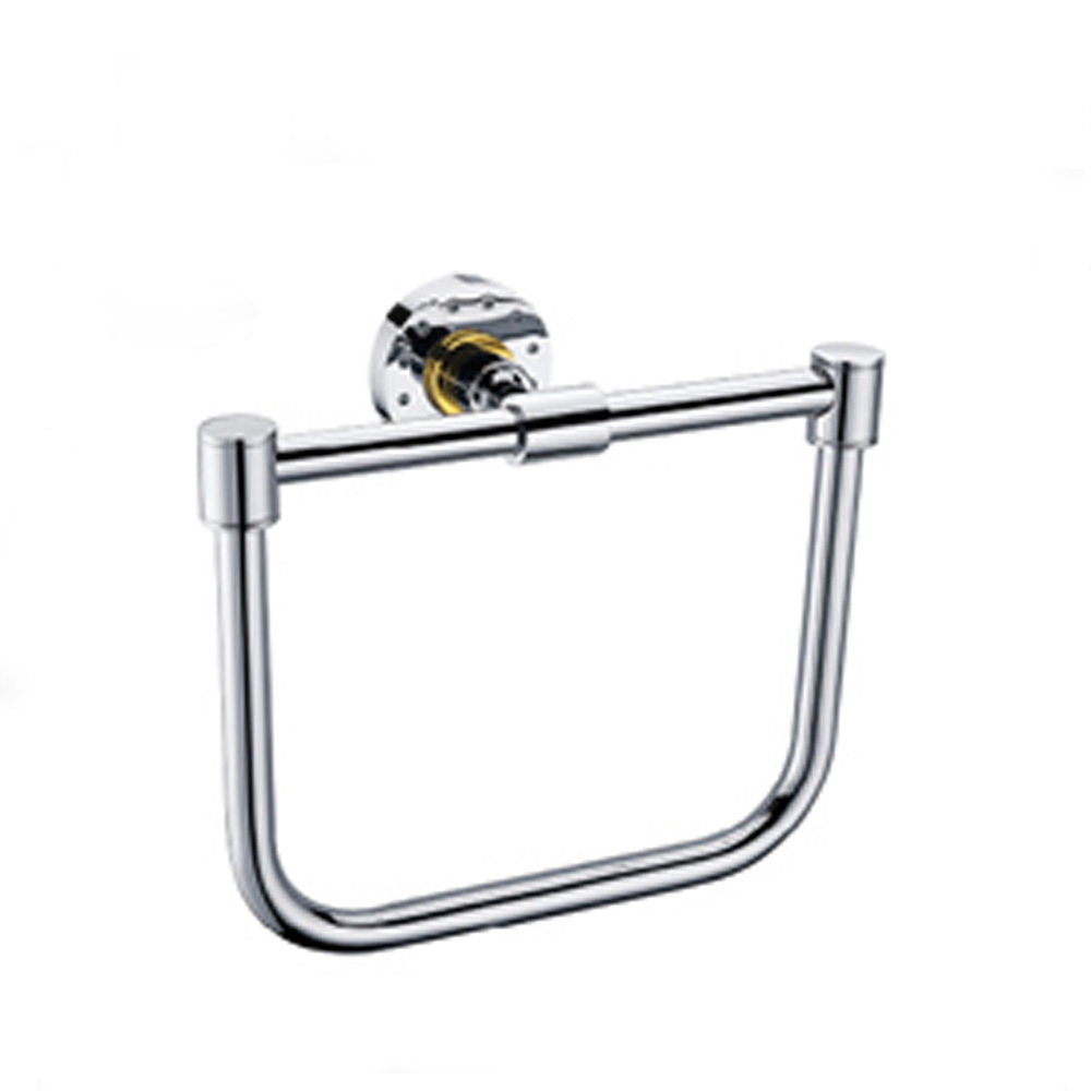 Top Grade China Stainless Steel 304 Good Quality Black Towel Ring Bas (3460B)