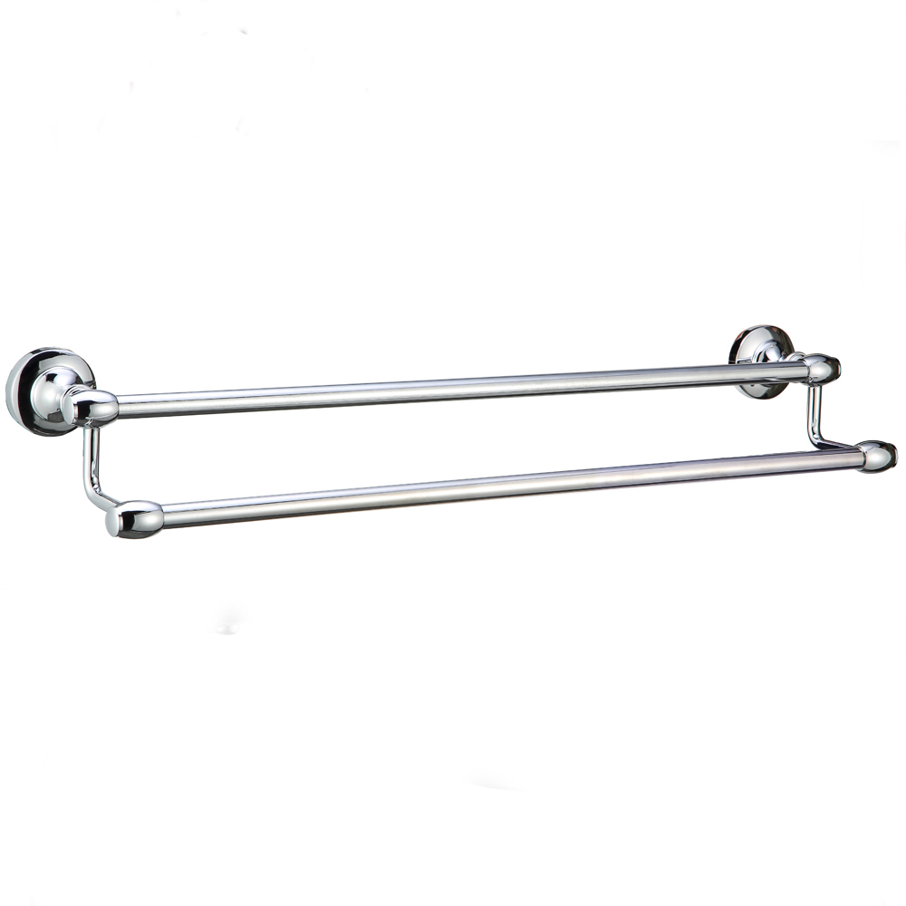 PriceList for Towel Bar Rack – Hot Selling Cheap Wall Mounted Towel Rail  Simple Design Double Towel Bar17212 – Bodi