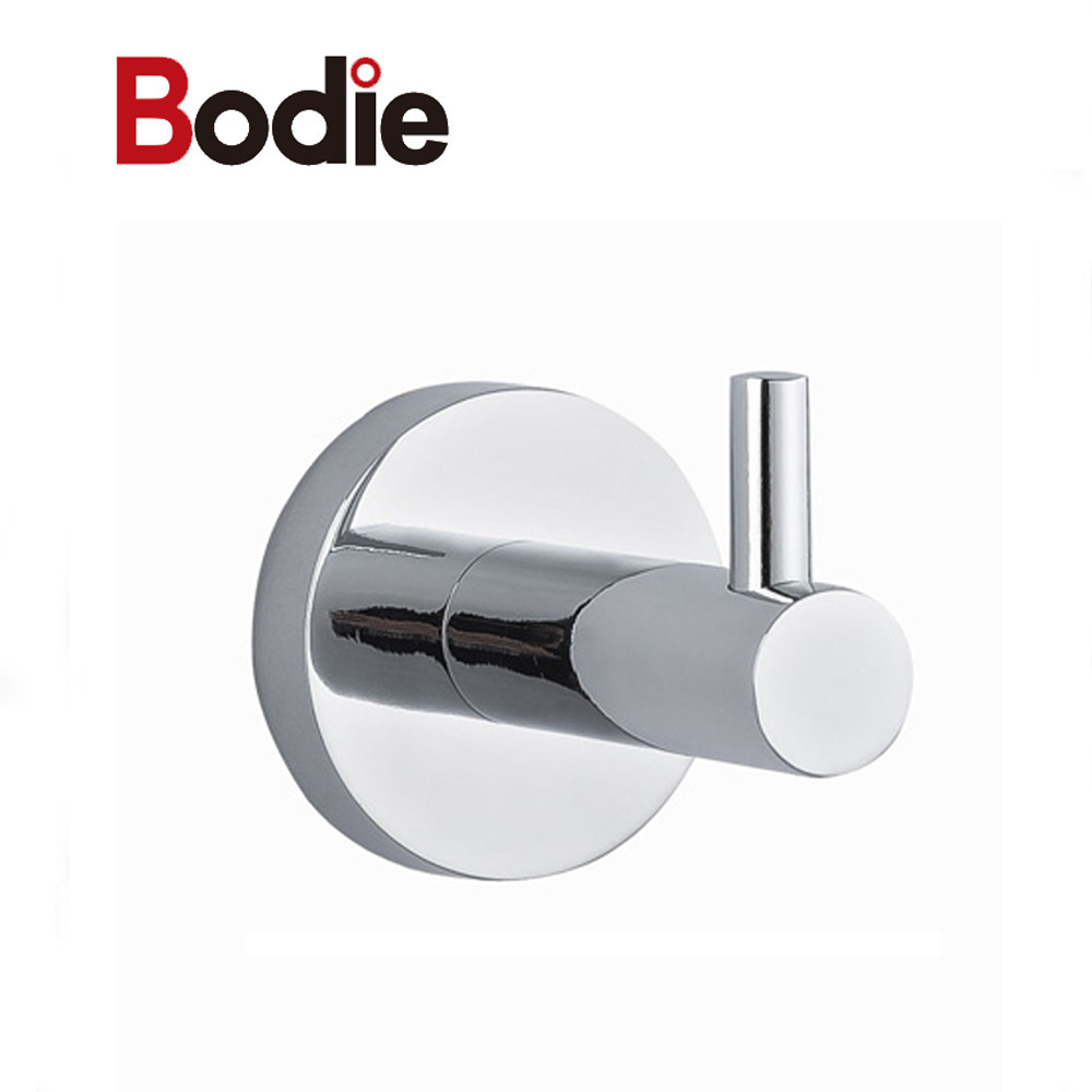 Zinc-alloy Factory High Quality Chrome Bathroom Accessories Zinc Robe Hook 2308