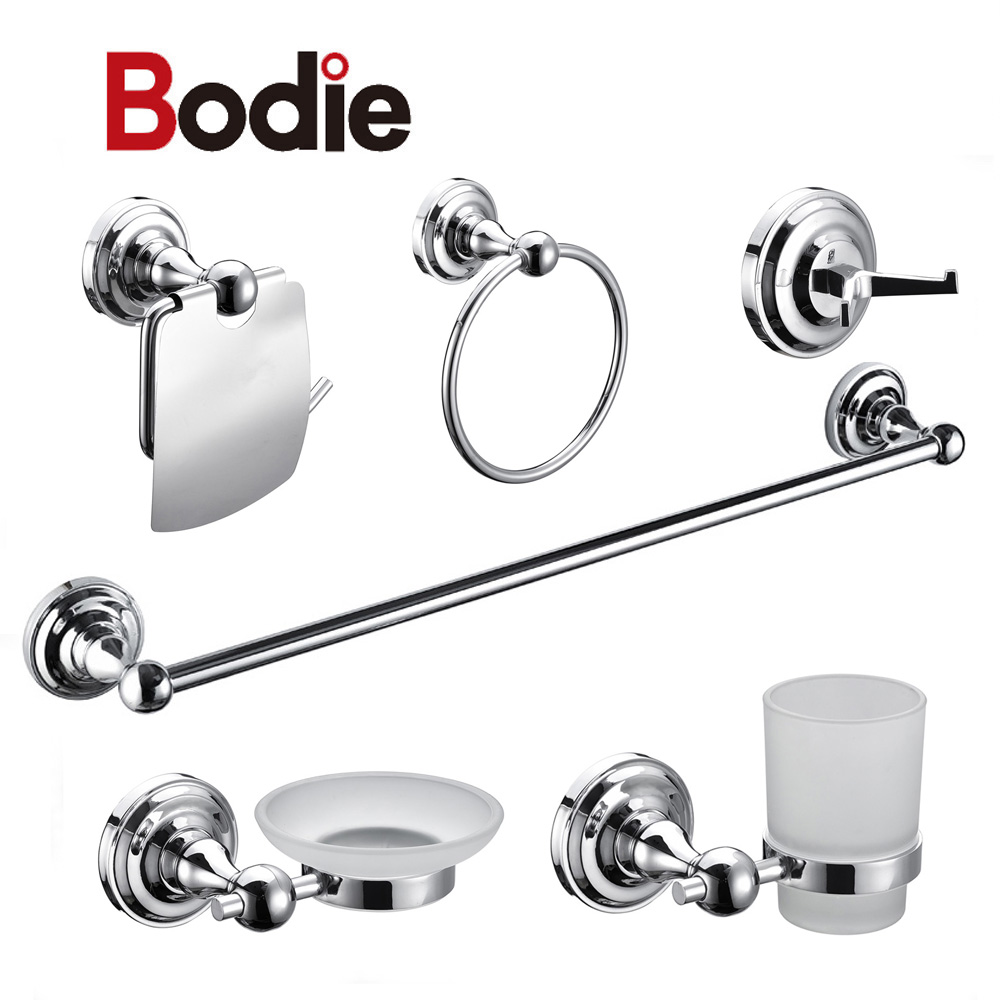 Low price for Bathroom Accessories Set - Zinc Chrome Bathroom Sets High Quality Custom Luxury Bathroom Accessory for Home 5800 – Bodi