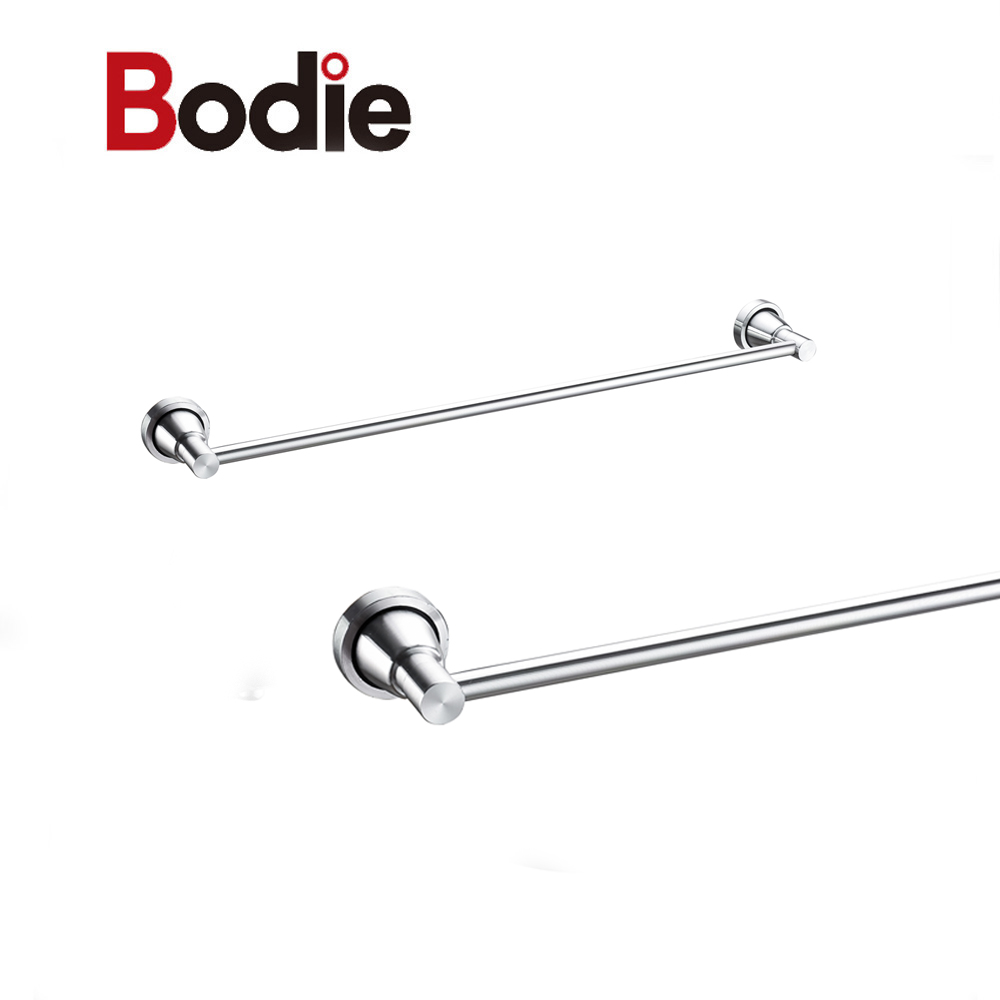 China Manufacturer for Brass Single Towel Bar - Single Round Towel Rail Aluminium Towel Bar For Bathroom17611 – Bodi